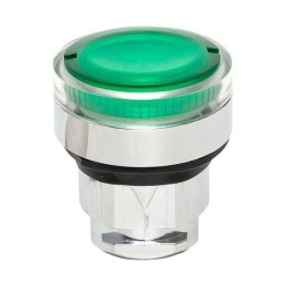 Механизм кнопки исполнительный XB4 зел. плоский возвратный без фиксации с подсветкой PROxima EKF XB4