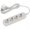 Удлинитель электрический UDL-10-430-E Greenline 4 розетки с заземлением 3м ПВС 3х0.75кв.мм Эра Б0065