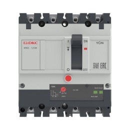 Выключатель автоматический 4P 80А 100кА pro MNX125M при AC415V расцепитель TMM YON MNX125M4PTMM0080