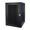 Шкаф настенный 19дюйм 18U 600х600 дв. перф. черн. Datarex DR-620421