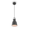 Светильник Twist 40Вт E27х1 IP20 подвесной Freya FR4035PL-01GR