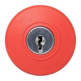 Механизм кнопки исполнительный XB4 "Грибок" поворотн. с фиксацией с замком красн. PROxima EKF XB4BA1