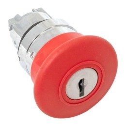 Механизм кнопки исполнительный XB4 "Грибок" поворотн. с фиксацией с замком красн. PROxima EKF XB4BA1