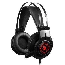 Наушники с микрофоном Bloody J437 черн. 1.8м мониторные USB оголовье J437 J437 A4TECH 1193283