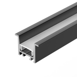 Профиль SL-COMFORT-2316-F-2000 ANOD BLACK 2м алюм. Arlight 031769