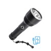 Фонарь аккумуляторный ручной 20Вт LED съемный Li-ion 26650 5000мА.ч Power-bank корпус анодир. алюм.
