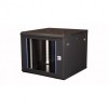 Шкаф настенный 19дюйм 7U 600х600 дв. стекл. сер. Datarex DR-600020