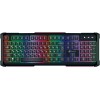Клавиатура 717G BLACK DEATH черн./сер. USB Multimedia for gamer LED 717G ОКЛИК 476395