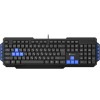 Клавиатура 750G FROST WAR черн./черн. USB Multimedia for gamer KM-638 ОКЛИК 337452