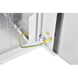 Шкаф коммутационный ШРН-Э-12.350 12U 600х350мм передн. двер. стеклян. 50кг сер. ЦМО 1132017