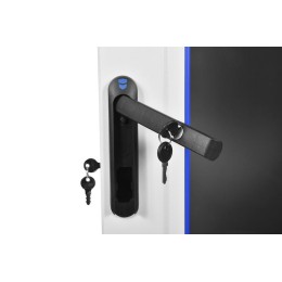 Шкаф коммутационный ШТК-М-42.8.10-1ААА 42U 800х1020мм передн. двер. стеклян. задн. двер. стальн. лис