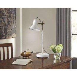 Светильник настольный KD-432 C01 Rome 1х E27 40Вт 230В бел. Camelion 14550