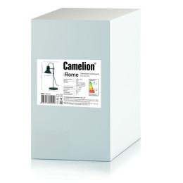 Светильник настольный KD-432 C02 Rome 1х E27 40Вт 230В черн. Camelion 14551