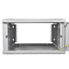 Шкаф телекоммуникационный настенный разборный ШРН-Э-6.350 6U 600х350 дверь стекло (1 коробка) ЦМО 11