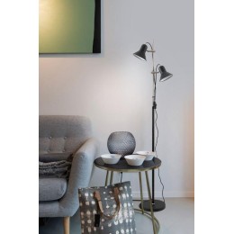 Светильник напольный KD-432F C02 Rome 2х E27 40Вт 230В черн. Camelion 14553