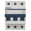 Выключатель автоматический модульный 3п C 6А 4.5кА ВА47-29 GENERICA MVA25-3-006-C
