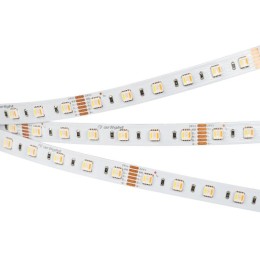Лента светодиодная RT-B60-12mm 24V RGBW-MIX-5-in-1 20Вт/м IP20 5060 открыт. измен. цветов. темпер. (