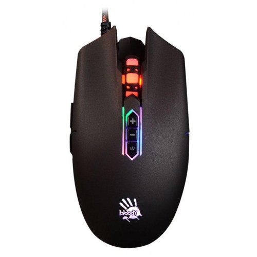 Мышь Bloody Q80 черн. оптическая 3200dpi USB3.0 8but Q80 BLACK A4TECH 482452
