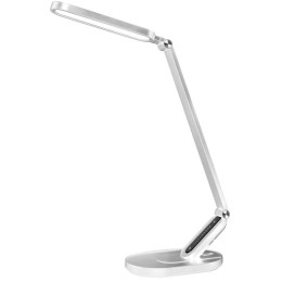 Светильник светодиодный KD-859 C01 LED наст.10Вт 230В 750лм сенс.рег.ярк и цвет.темп USB-5В 1А бел.