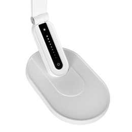 Светильник светодиодный KD-859 C01 LED наст.10Вт 230В 750лм сенс.рег.ярк и цвет.темп USB-5В 1А бел.