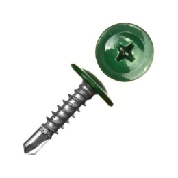 Саморез ШСММ сверло 4.2х16 темн./зел. KP RAL 6005 (уп.20шт) Tech-Krep/Zitar 125490