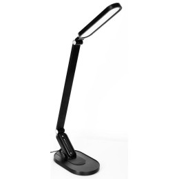 Светильник светодиодный KD-859 C02 черн LED наст.10Вт 230В 750лм сенс.рег.ярк и цвет.темп USB-5В 1А