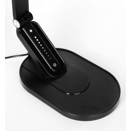 Светильник светодиодный KD-859 C02 черн LED наст.10Вт 230В 750лм сенс.рег.ярк и цвет.темп USB-5В 1А