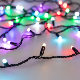 Гирлянда светодиодная ARD-STRING-CLASSIC-10000-BLACK-100LED-MILK-SYNC RGB230В 6.5Вт IP65 Ardecoled 0