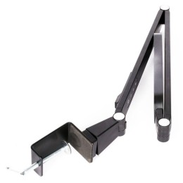 Светильник светодиодный KD-860 C02 LED наст.на струбц. 13Вт 230В 850лм сенс.рег.ярк и цвет.темп. чер