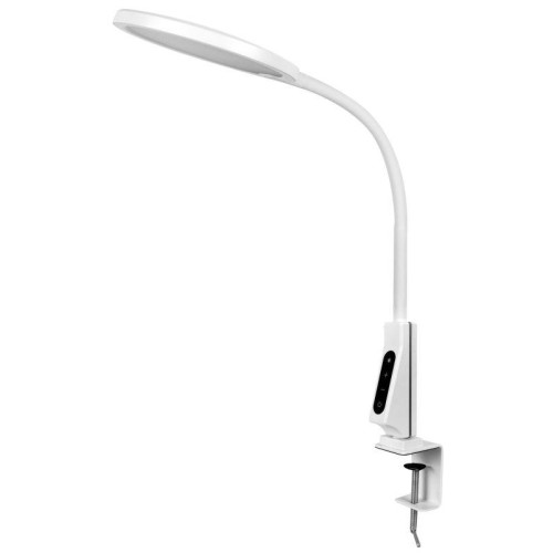 Светильник светодиодный KD-837 C01 LED наст.на струбц. 7Вт 230В 450лм сенс рег.ярк и цвет.темп USB-5