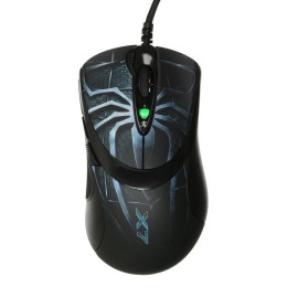 Мышь Oscar Editor XL-747H рисунок/голубой лазерная 3600dpi USB 6but XL-747H A4TECH 533023