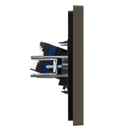 Розетка компьютерная RJ45 кат.6 FORTE&PIANO FP331 сер. IEK FP-K10-2-K03