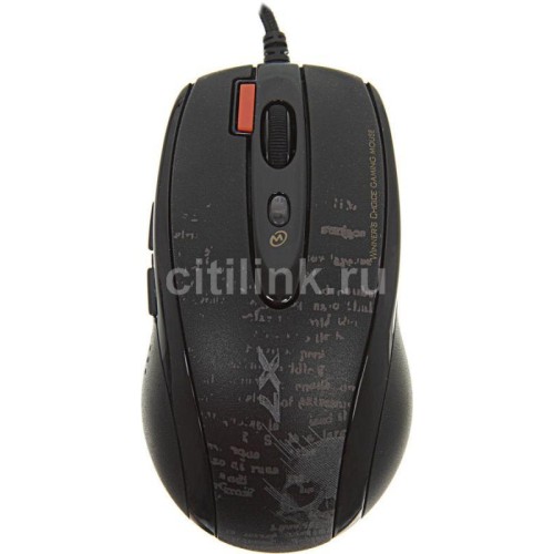 Мышь V-Track F5 черн./рисунок оптическая 3000dpi USB 6but F5 A4TECH 647961