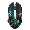 Мышь 396M INSOMNIA черн. оптическая 1000dpi USB 3but 396M ОКЛИК 1192373