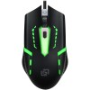 Мышь 398G черн. оптическая 1000dpi USB 3but ОКЛИК 1431665