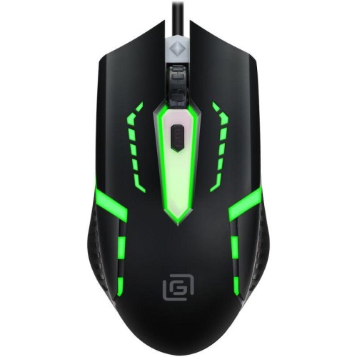 Мышь 398G черн. оптическая 1000dpi USB 3but ОКЛИК 1431665