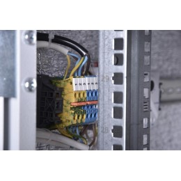 Шкаф коммутационный напольный ШТВ-1-12.7.9-43АА-Т1 12U 745х945мм передн. двер. метал. метал. 2 боков