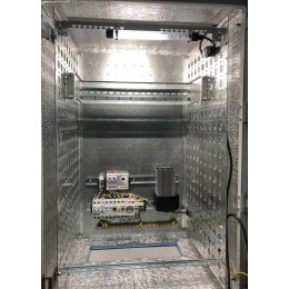 Шкаф коммутационный настенный ШТВ-Н-9.6.5-4ААА-Т1 9U 620х530мм передн. двер. вентил. задн. двер. ста