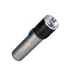 Фонарь аккумуляторный ручной LED 3Вт линза зум аккум. Li-ion 18650 1.2А.ч USB-шнур анодир. алюм. КОС