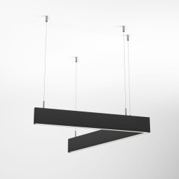 Светильник ALT-LINEAIR-ANGLE-60-FLAT-UPDOWN-DIM-700x605-55W Day4000 (BK 100 deg 230В) (IP20 металл)