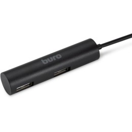 Разветвитель USB 2.0 BU-HUB4-0.5R-U2.0 4порт. черн. BU-HUB4-0.5R-U2.0 BURO 436325