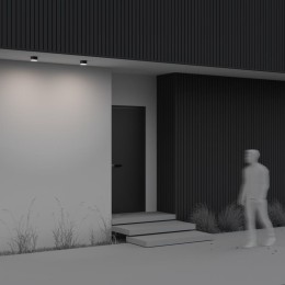 Светильник Zon IP 15Вт 4000К IP65 потолочн. Maytoni O430CL-L15B4K