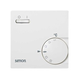 Механизм термостата комнатный тепло-холод 10-5А 250В 5-30град. сл. кость Simon 75503-61