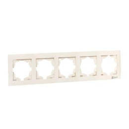 Рамка 5-м Валенсия крем. PROxima EKF EWM-G-305-20