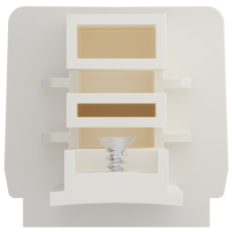 Аксессуар 96 568 ТС-3Ф-ЗГЛ-01-WH (заглушка) Innolux 96568