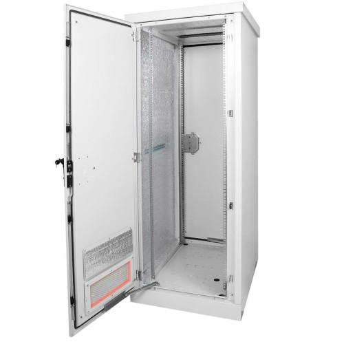 Шкаф коммутационный напольный ШТВ-1-12.7.9-43АА 12U 745х930мм передн. двер. метал. 2 боков. панел. 8