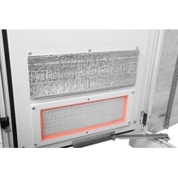 Шкаф коммутационный напольный ШТВ-1-12.7.9-43АА 12U 745х930мм передн. двер. метал. 2 боков. панел. 8