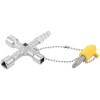 Ключ универсальный для электрошкафов 5в1 двусторон. CrV бита PH2/SL7 FIT 60107