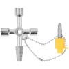 Ключ универсальный для электрошкафов 5в1 двусторон. CrV бита PH2/SL7 FIT 60107