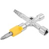 Ключ универсальный для электрошкафов 5в1 двусторон. CrV бита PH2/SL7 FIT 60107